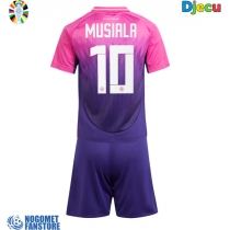 Njemačka Jamal Musiala #10 Gostujuci Dres za djecu EP 2024 Kratak Rukav (+ Kratke hlače)